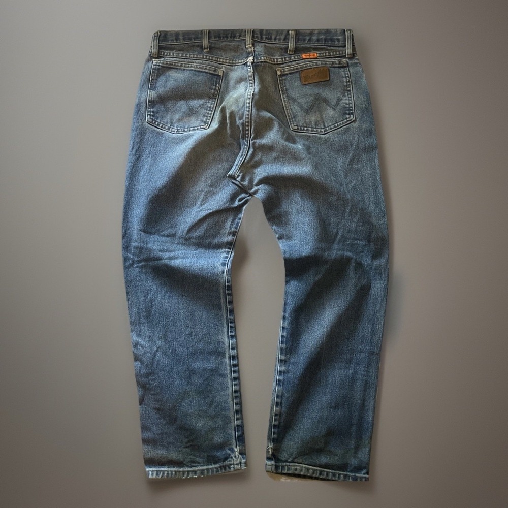 Wrangler Men's FR Fire Resistance Denim Jeans 38x30 - Picture 3 of 6